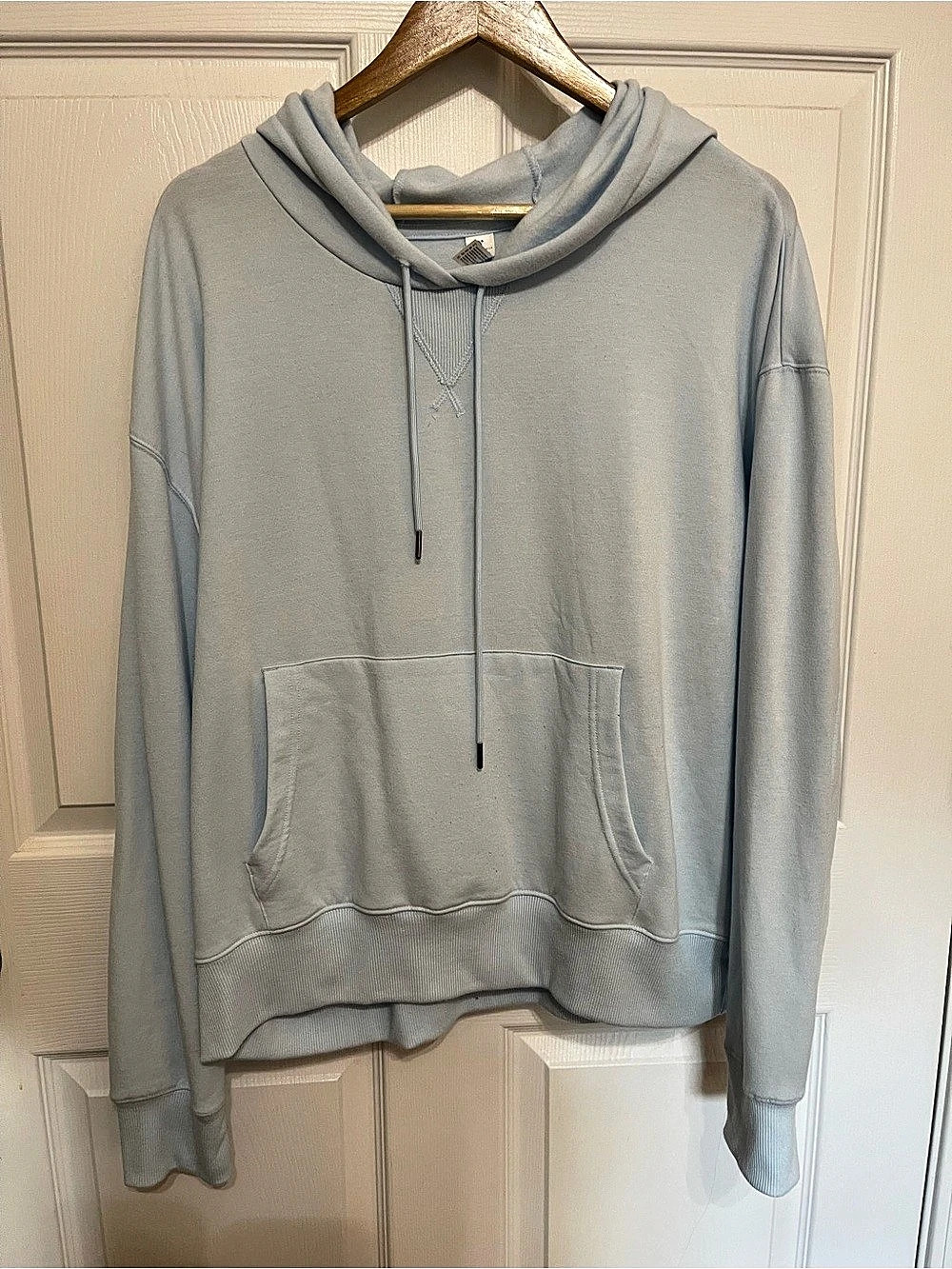 Yogalicious Pullover Hoodie in Blue Size XL